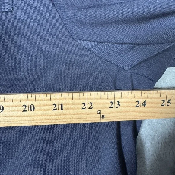Polo Ralph Lauren Blazer Jacket Mens‎ 46 Long Navy Modern Fit Performance Twill